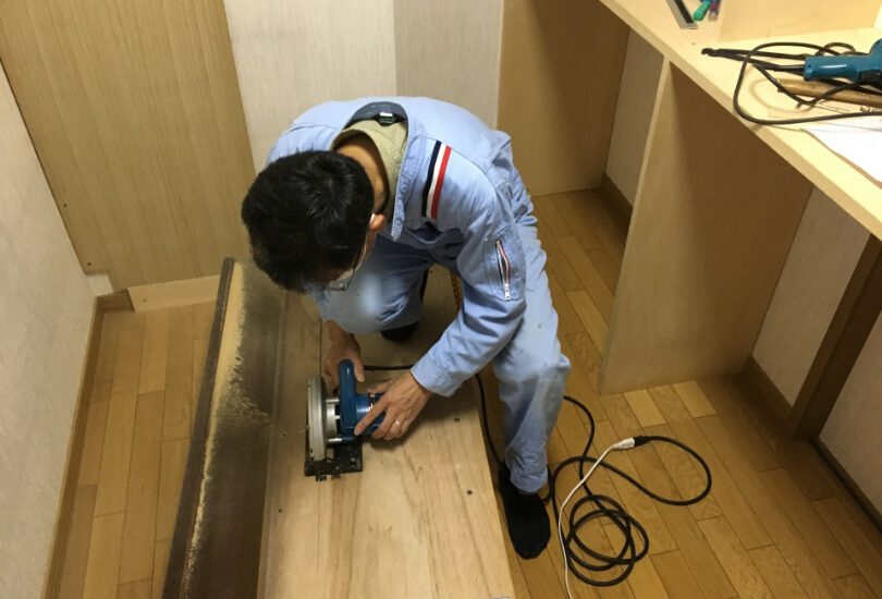 押し入れをDIYする